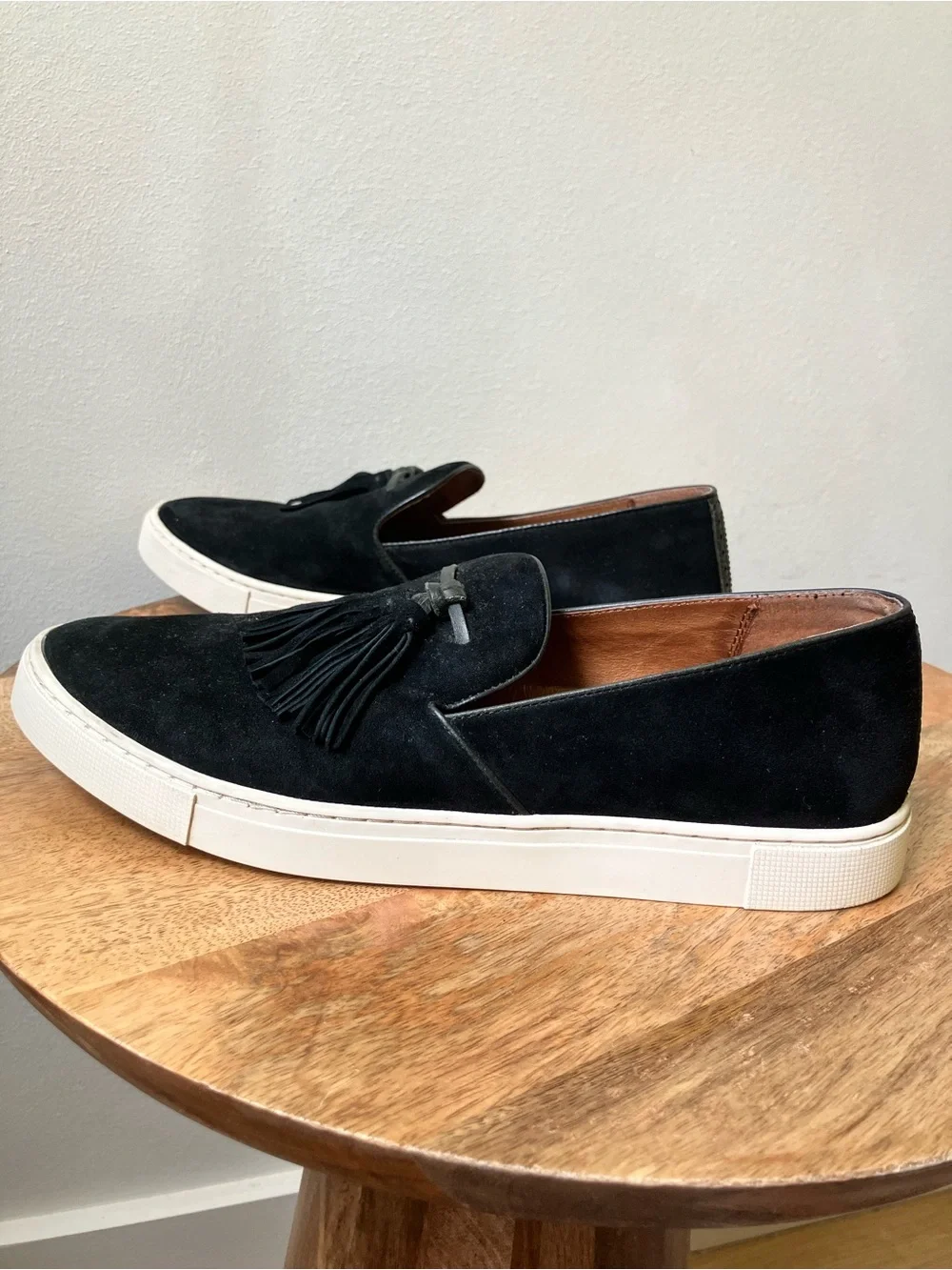 Frye | Women's Gemma Tassel Slip-On Suede Sneakers